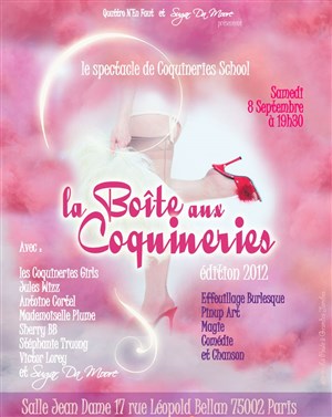 Affiche de La boîte aux coquineries