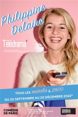 Affiche de Philippine Delaire dans Télédrama