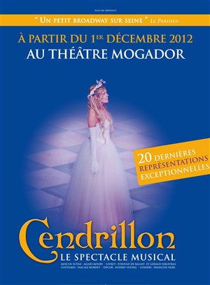 Affiche de Cendrillon, le spectacle musical