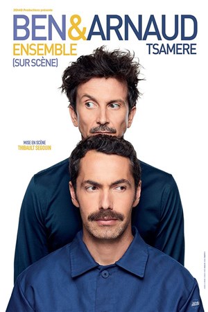 Affiche de Ben & Arnaud Tsamère dans Enfin sur scène
