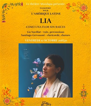 Affiche de Lia : Como una flor sin raices