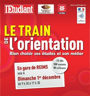 Affiche de Le train de l'orientation de l'étudiant | Reims