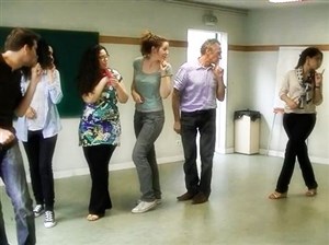 Affiche de Stage intensif : Entrée de jeu , théâtre en cours