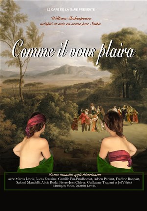 Affiche de Comme il vous plaira | Intégrale Shakespeare