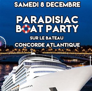 Affiche de Soirée Paradisiac boat
