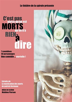 Affiche de C'est pas parce qu'on est morts qu'on n'a rien à dire