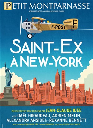 Affiche de Saint-Ex à New-York