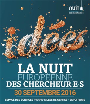 Affiche de Nuit européenne des Chercheurs