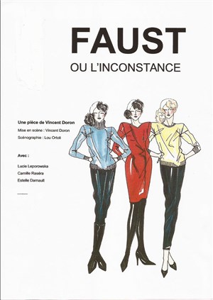 Affiche de Faust ou l'inconstance