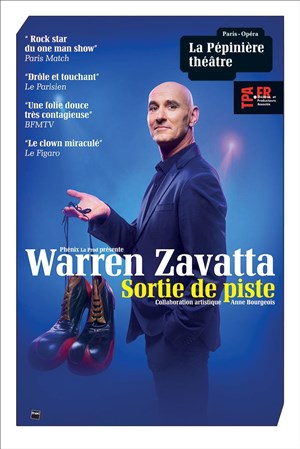 Affiche de Warren Zavatta dans Sortie de piste