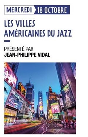 Affiche de Les villes américaines du jazz