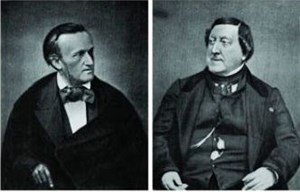 Affiche de La Visite de Wagner à Rossini