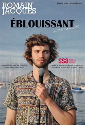 Affiche de Romain Jacques dans Eblouissant