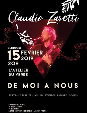 Affiche de Claudio Zaretti : De Moi à Nous