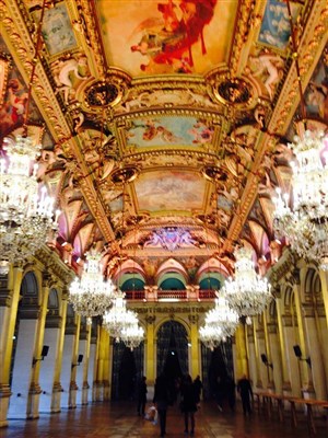 Affiche de Visite guidéee : Visite des salons de l'Hôtel-de-Ville de Paris | par Cécile Le Nezet