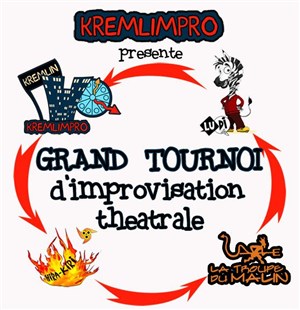 Affiche de Tournoi d'improvisation théâtrale - Kremlimpro