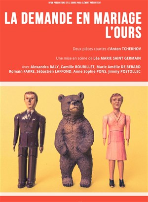 Affiche de La demande en mariage + L'ours