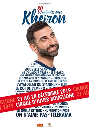 Affiche de Kheiron dans 80 minutes avec Kheiron