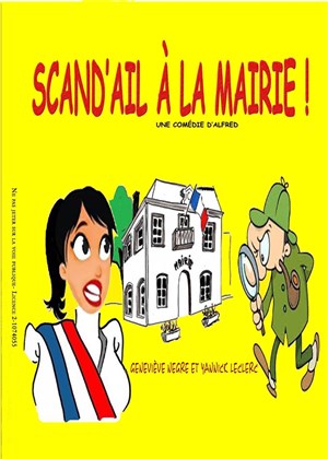 Affiche de Scand'ail à la mairie