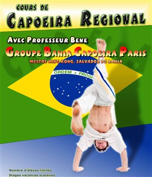 Affiche de Cours de Capoeira adultes débutants