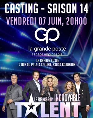 Affiche de Soirée casting La France a un incroyable talent