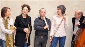 Affiche de Didier Levallet Quintet | Voix croisées