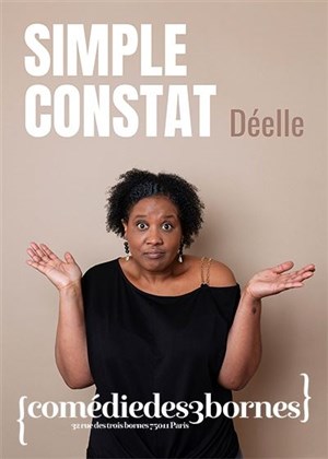 Affiche de Déelle dans Simple constat