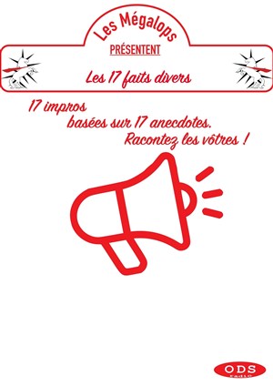 Affiche de Les 17 de l'impro : Les 17 faits divers