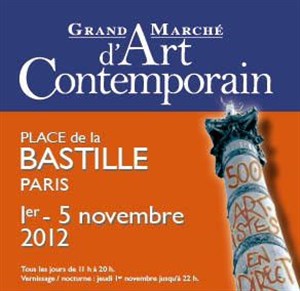 Affiche de Grand Marché d'Art Contemporain, 39ème édition