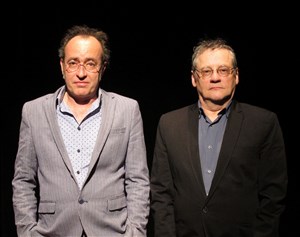 Affiche de Cahin-Caha, dialogue pour deux hommes