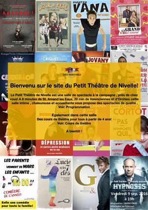 Affiche de Les Trois Jours de Festival pour les grands et petits gourmands du spectacle