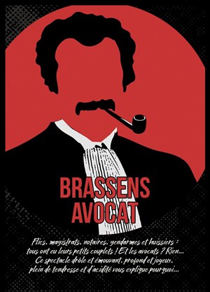 Affiche de Brassens Avocat