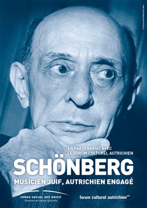 Affiche de Arnold Schönberg, musicien juif, autrichien engagé