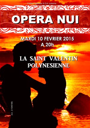 Affiche de La Saint Valentin polynésienne