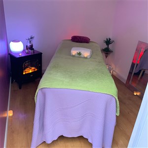 Affiche de Massage personnalisé aux huiles Bio et détente shiatsu aux pierres de jade -1h30