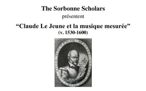 Affiche de Claude Le Jeune et la musique mesurée