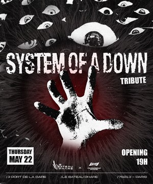 Affiche de System Of A Down Tribute