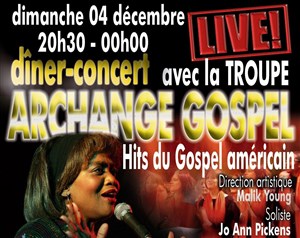 Affiche de Dîner-concert de Gospel