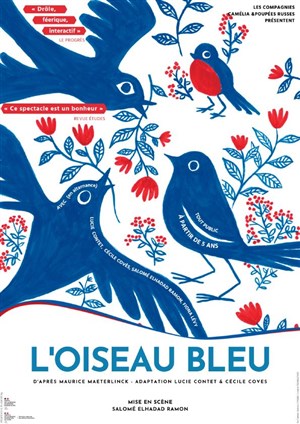 Affiche de L'oiseau bleu