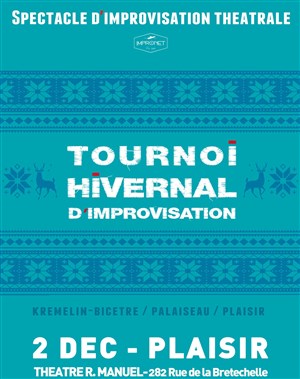 Affiche de 2ème Tournoi Hivernal d'Improvisation