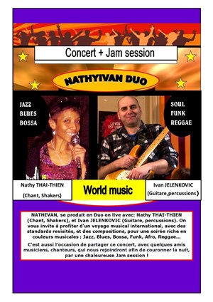 Affiche de Nathivan Duo Concert + Jam