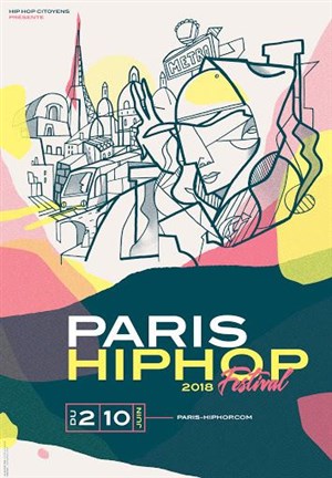 Affiche de Festival Paris Hip Hop 2018 : Grems + Isha