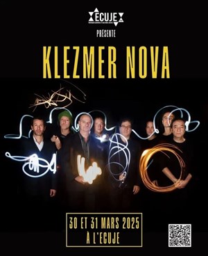 Affiche de La magie retrouvée : Klezmer Nova en concert à l'ecuje