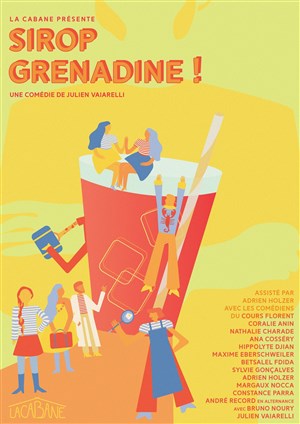 Affiche de Sirop grenadine !