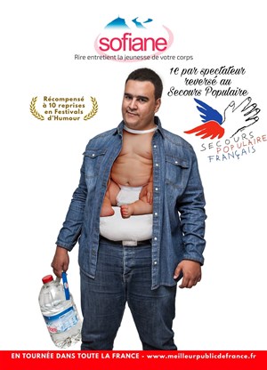 Affiche de Sofiane Ettaï dans Rire entretient la jeunesse de votre corps