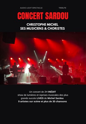 Affiche de Tribute concert Sardou