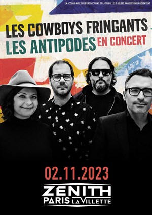 Affiche de Les Cowboys Fringants | en concert Les antipodes