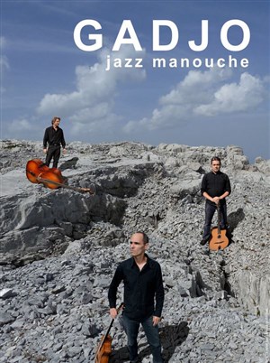 Affiche de Concert jazz manouche avec Gadjo