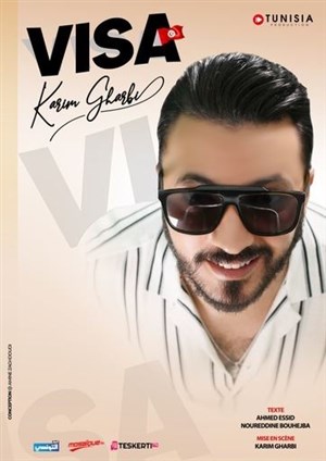 Affiche de Karim Gharbi dans Visa