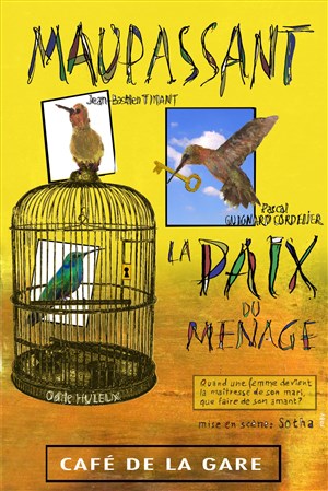 Affiche de la paix du ménage